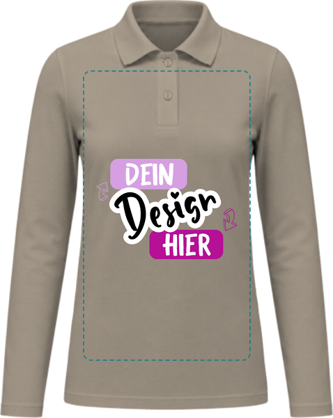 B&C My Polo 180 LS Damen
