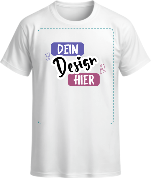 Aktion B&C #E150 Herren T-Shirt Weiß