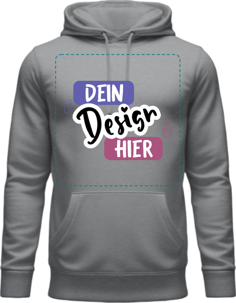 Meliertes Mittelgrau