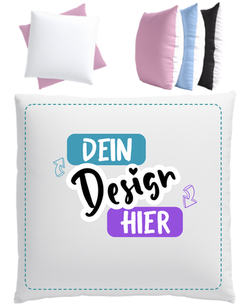 Quadratisches Buntes Kissen