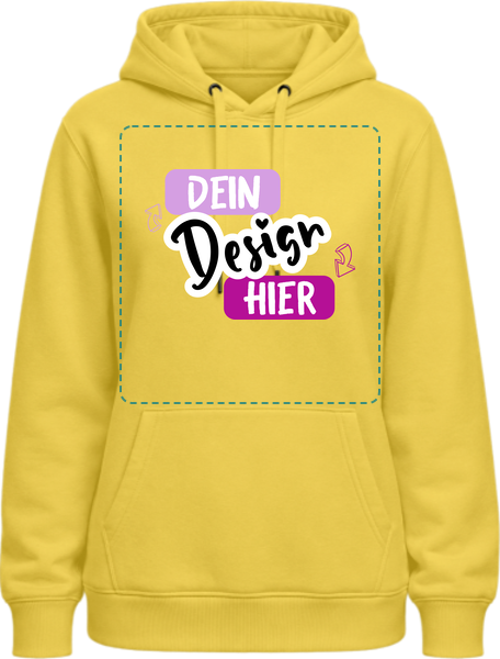 B&C QUEEN Hoodie mit Kapuze