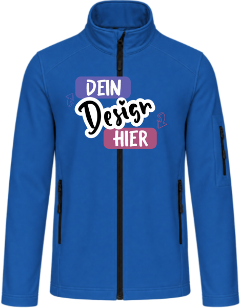 KARIBAN Herren-Softshelljacke