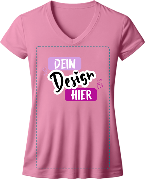 Gildan Soft-Style Damen V T-Shirt