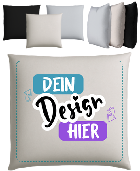 Kissen mit Baumwollbezug