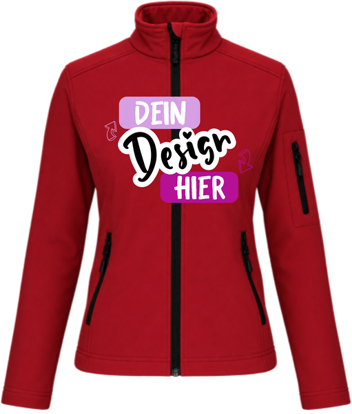 KARIBAN Damen-Softshelljacke